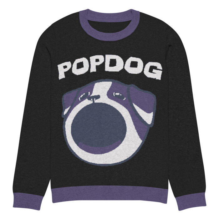 $POPDOG Logo Knitted Sweater - Image 3