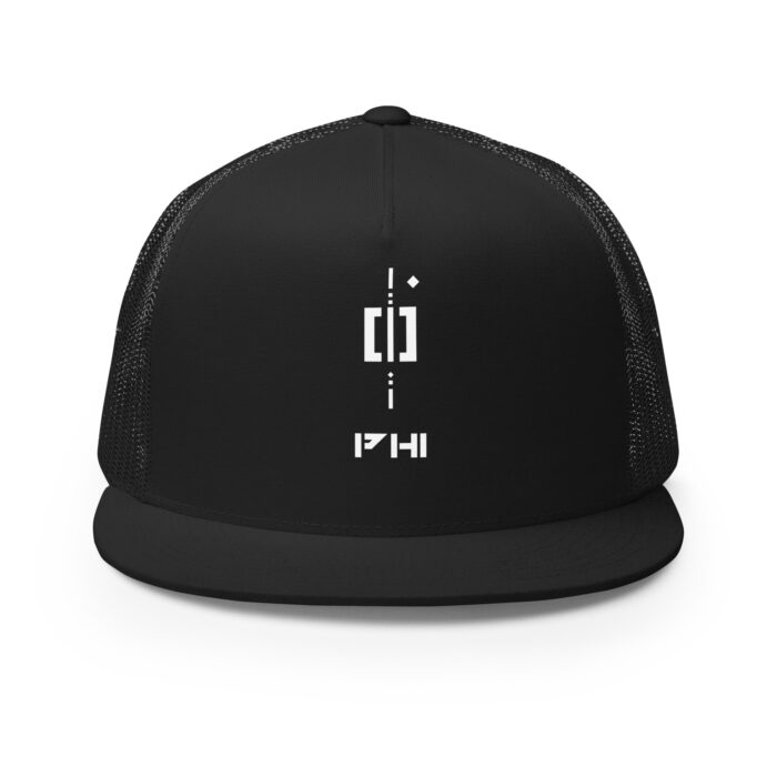 Rainbow Phi Trucker Cap