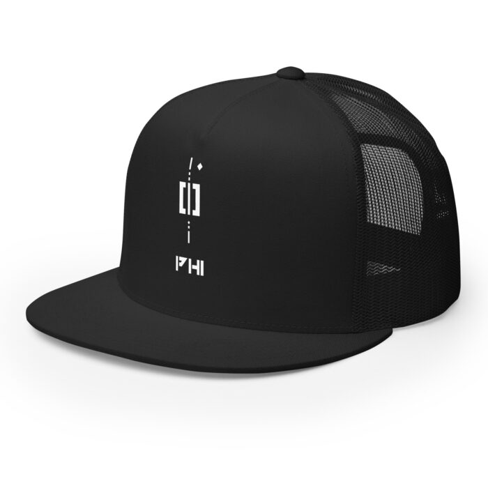 Rainbow Phi Trucker Cap - Image 3