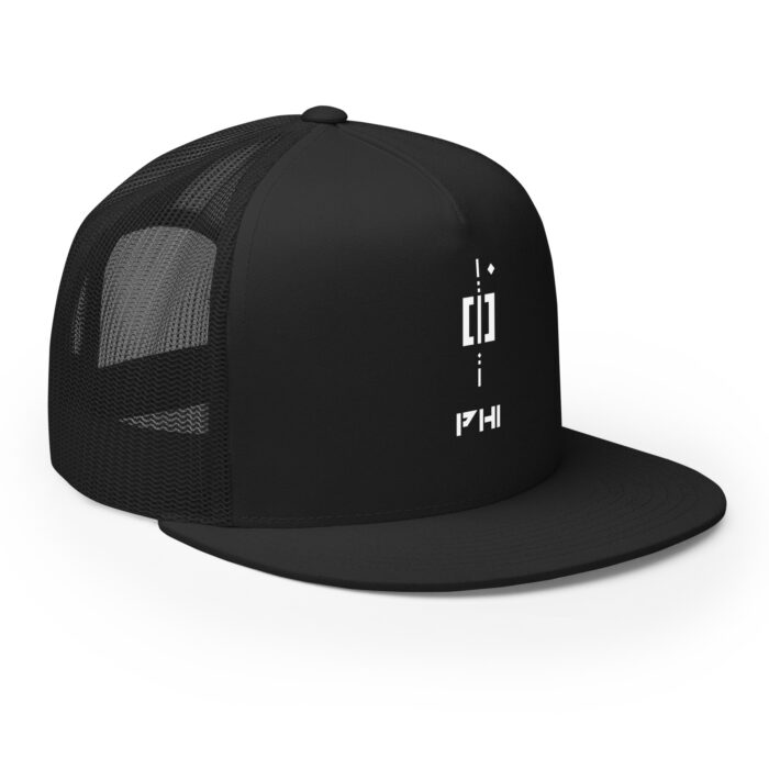 Rainbow Phi Trucker Cap - Image 4