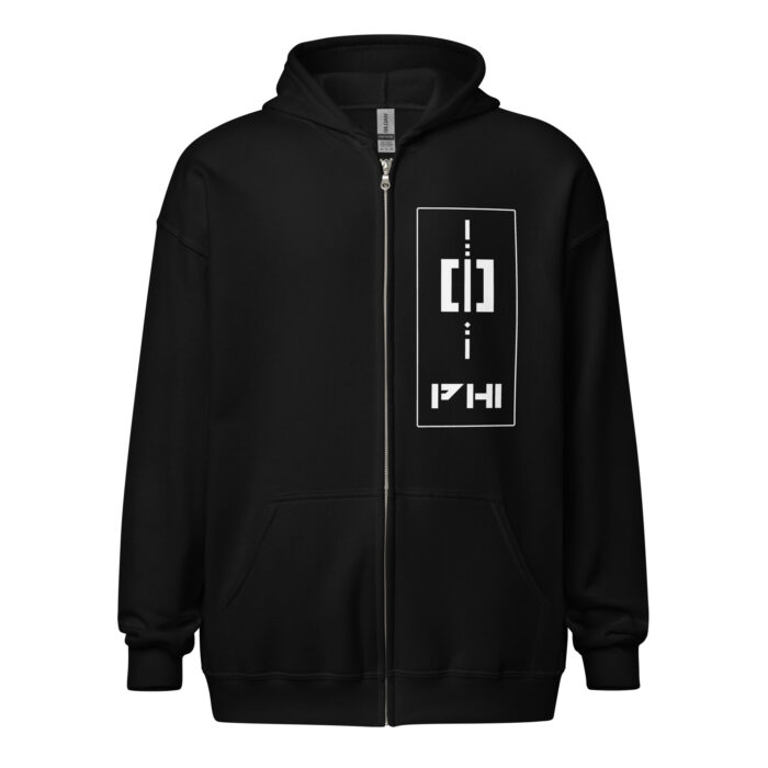 Rainbow Phi Zip Hoodie