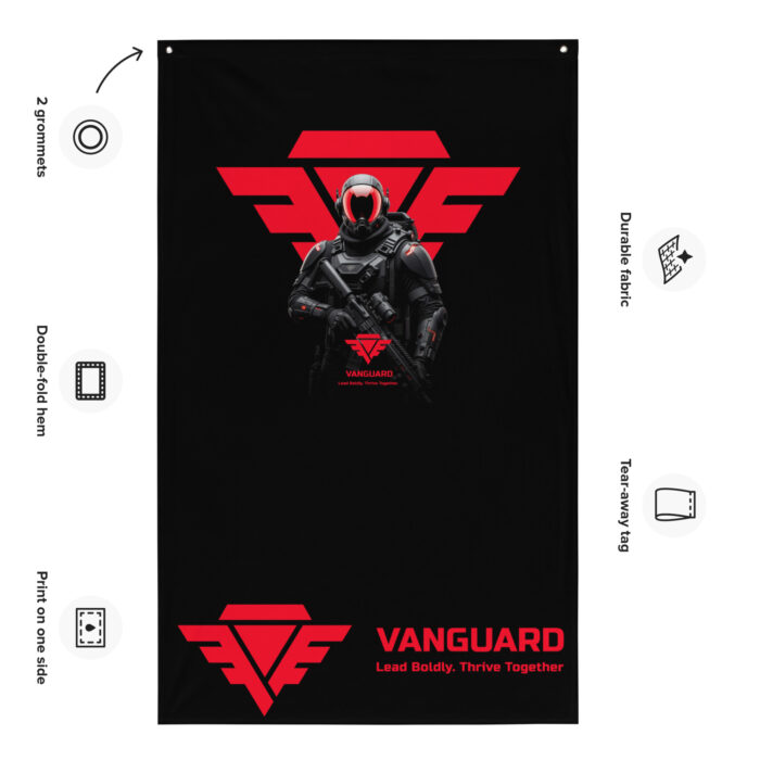 The VANGUARD Allegiance Flag | Star Atlas Merch