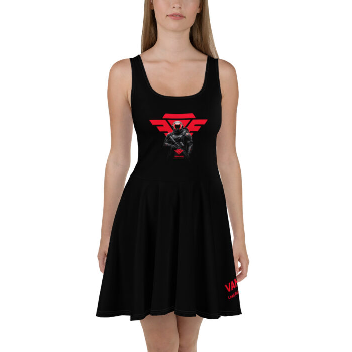 The VANGUARD "Off-Duty" Skater Dress | Tactical All-Over Print | Star Atlas Merch