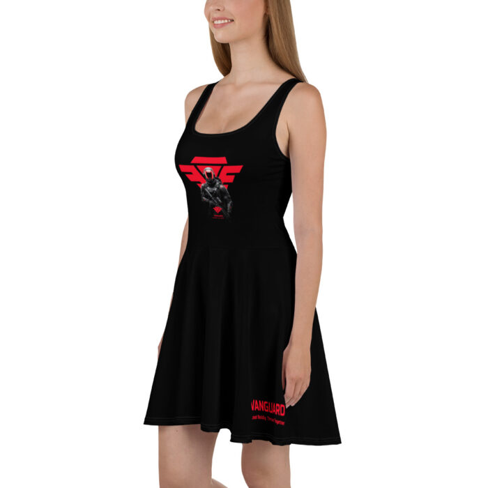 The VANGUARD "Off-Duty" Skater Dress | Tactical All-Over Print | Star Atlas Merch - Image 3