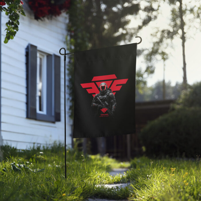 The VANGUARD Tactical Garden Flag | Star Atlas Outdoor Decor